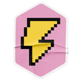 Lightning Sticker-1