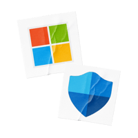 Sticker - Microsoft and Defender